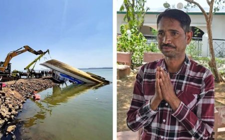 jabalpur:  ନୌକା ବୁଡ଼ି ଘଟଣା: ପୀଡ଼ିତାଙ୍କୁ ହାତ ଯୋଡ଼ି କ୍ଷମା ମାଗିଲେ ନୌକା ଚାଳକ; ବଖାଣିଲେ ଦୁର୍ଘଟଣା ସମୟର ପରିସ୍ଥିତି