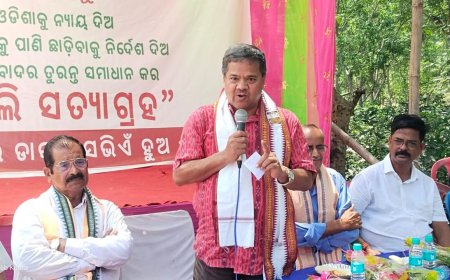 Mahanadi: ବିଭିନ୍ନ ସ୍ଥାନରେ ବିକ୍ଷୋଭ ଆୟୋଜନ କଲା ମହାନଦୀ ବଞ୍ଚାଓ ଆନ୍ଦୋଳନ
